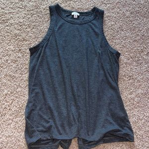 Tank Top. Loose. Light weight. Really soft. Can be untied.
